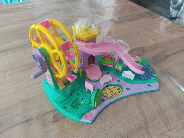Vintage Polly Pocket Bluebird - Toboggan / Manège Fête Foraine - 1996