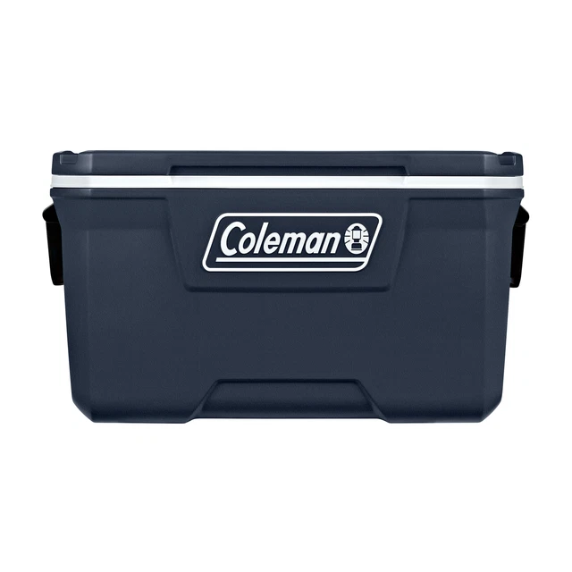 Coleman 316 Series 70-Quart Hard Ice Chest Cooler, Blue Nights