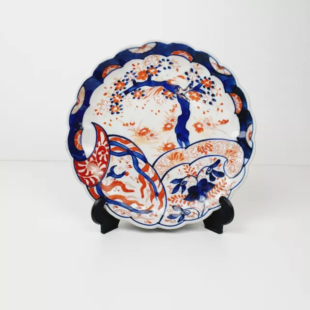 Ancienne assiette Imari XIXème en porcelaine du Japon chinese porcelain