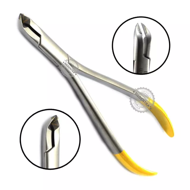 Micro Ligature Wire Cutter TC Pliers Arch Wire Chairside Cutter Tip Instruments*