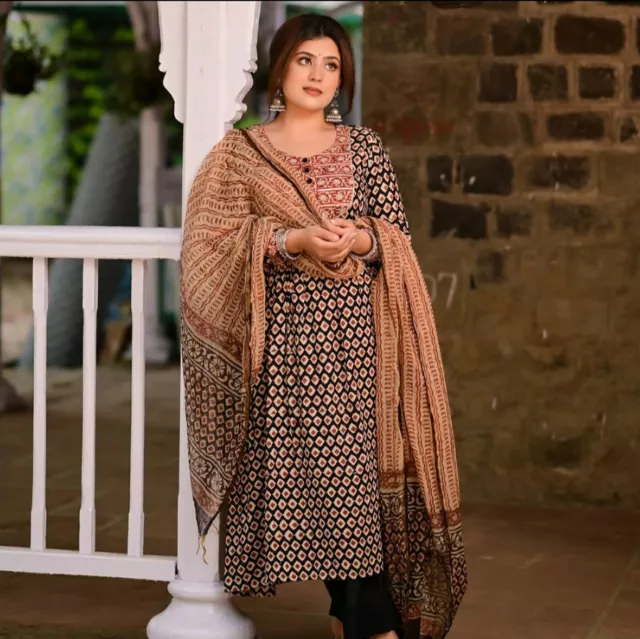 Designer indian bollywood salwar kameez anarkali / women long dress