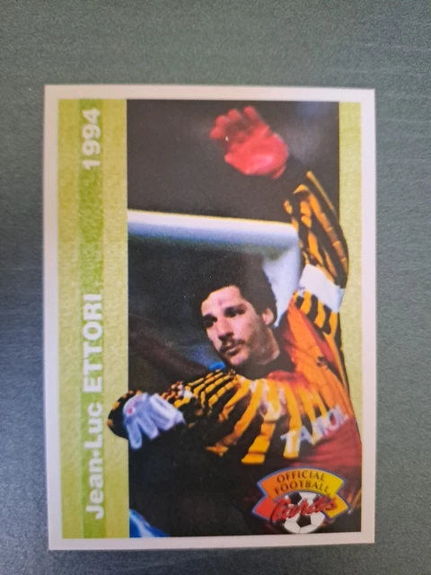 Carte Panini Ligue 2 1994 - Official Football Cards - Choisis Ton Joueur !