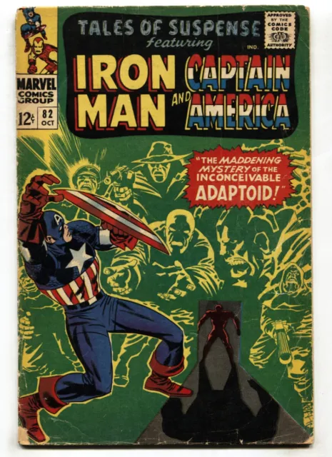 TALES OF SUSPENSE #82--comic book--1966--IRON MAN--MARVEL--VG-