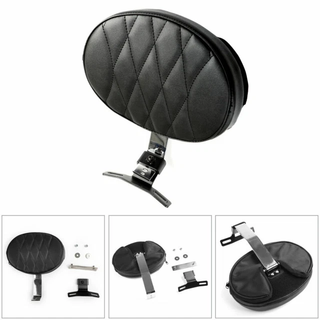 Sedile conducente schienale Heritage Softail per driver FLSTC 07-17 cromato AH
