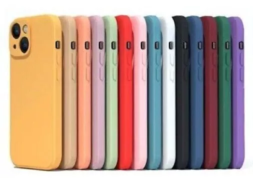 Case For iPhone 15 14 13 11 12 Pro Max Plus XS 8 7 SE Shockproof Silicone Cover