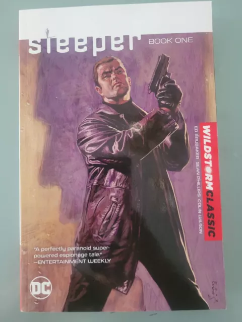 SLEEPER Book 1 TPB COLLECTION 2018 DC COMICS Ed Brubaker! Sean Phillips UNREAD