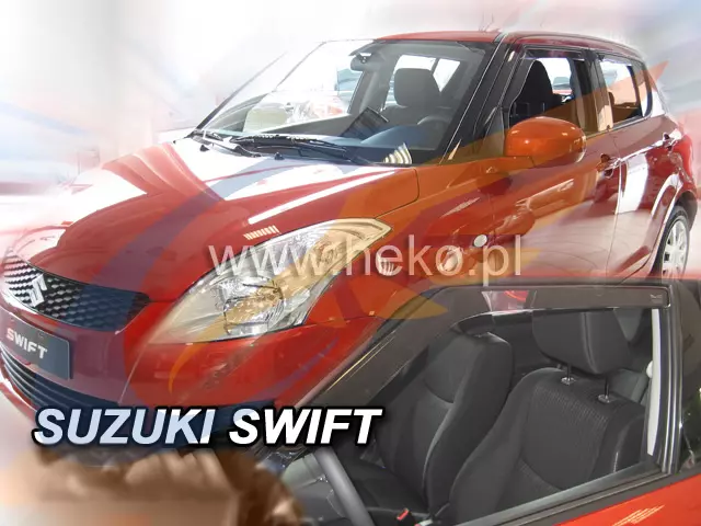 Windabweiser SUZUKI SWIFT 5-türer 2010-2017 2-tlg HEKO dunkel Regenabweiser