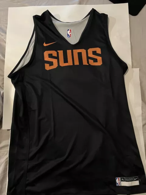 NIKE TEAM ISSUE Phoenix Suns Reversible NBA Practice Shorts AND Jersey ...