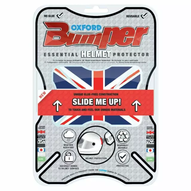 Oxford Union Jack Protection Moteur Moto Casque Pare-Choc