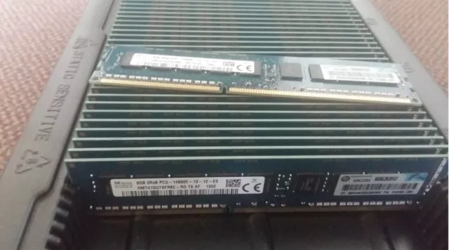 8GB DDR3 ECC UDIMM HP RAM PC3-14900E 1866 MHz f. HP Gen8 Microserver 712288-081