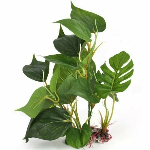 DMZK 30 cm Erba in Plastica Verde,Pianta Acquatica Artificiale Pianta con (B3U)
