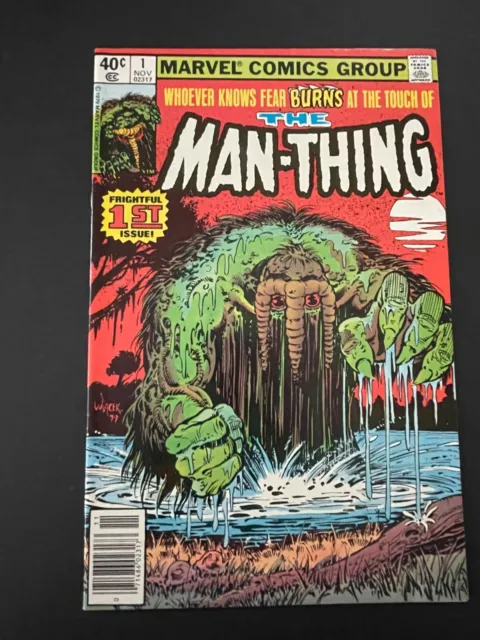 Man-Thing #1 - Regeneration and Rebirth! (Marvel, 1979) VF