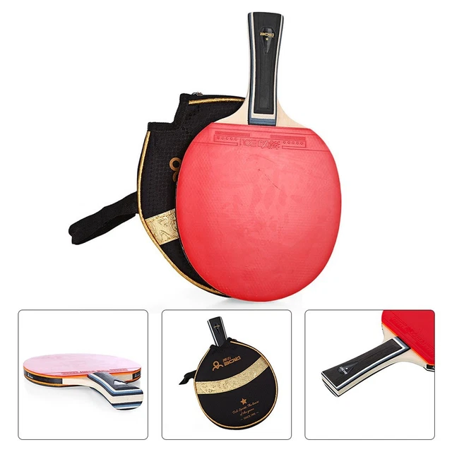 LIGHTWEIGHT AND VERSATILE Table Tennis Racket with Offensive Bottom ...