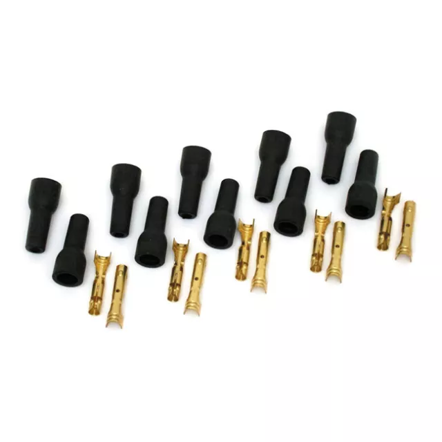 Accel Zündkerzen-stecker pour 8.8-9mm Ignition, Noir, pour Harley-Davidson