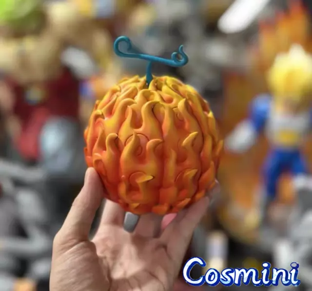 Boneco One Piece Devil Fruit Flame-Flame Fruit Ace Mera Mera No Mi 12cm  novo