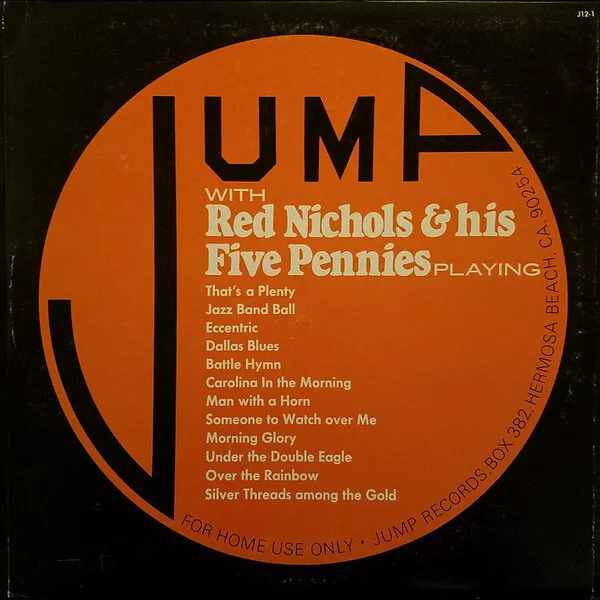 LP Red Nichols And His Five Pennies Jump With Red Nichols & His Five Pennies