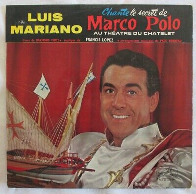textbook the Internet Dear LUIS MARIANO: LE secret de MARCO POLO programme du CHATELET 19/07/1960 +  tickets EUR 20,00 - PicClick FR