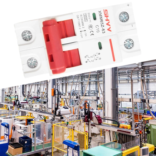 Interruttore Automatico DEWIN 1000V 32A Per Impianti Solari | MCB CC Per Fotovoltaico, Facile Installazione