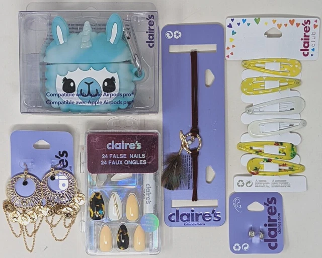 Claires Accessories Job Lot Bundle of 6 Claires Accessories Earrings RRP £51