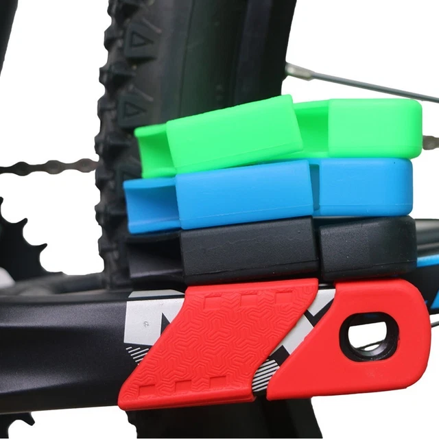 Manchons De Protection En Caoutchouc Pour Leviers De Frein Vélo/moto - Antidérapants, Confortables - Lot De 2 - Plusieurs Couleurs - 8