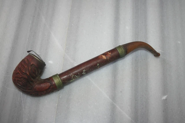 Pipe à fumer vintage bruyère JEANTET - Label Emmaüs