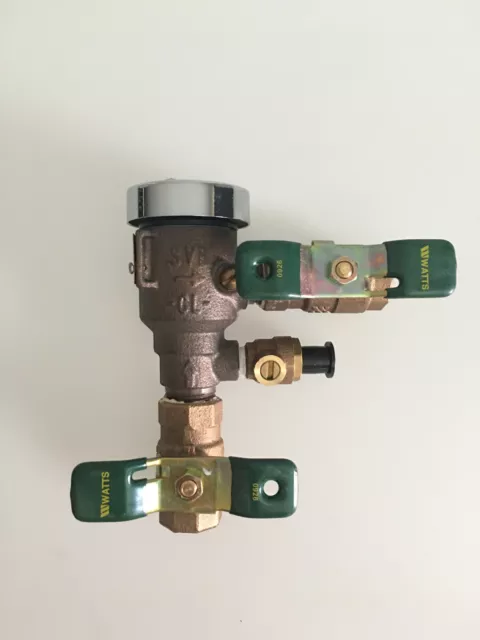 WATTS 1/2 008PCQT-1/2" Anti-Siphon Backflow Preventer,Watts 008