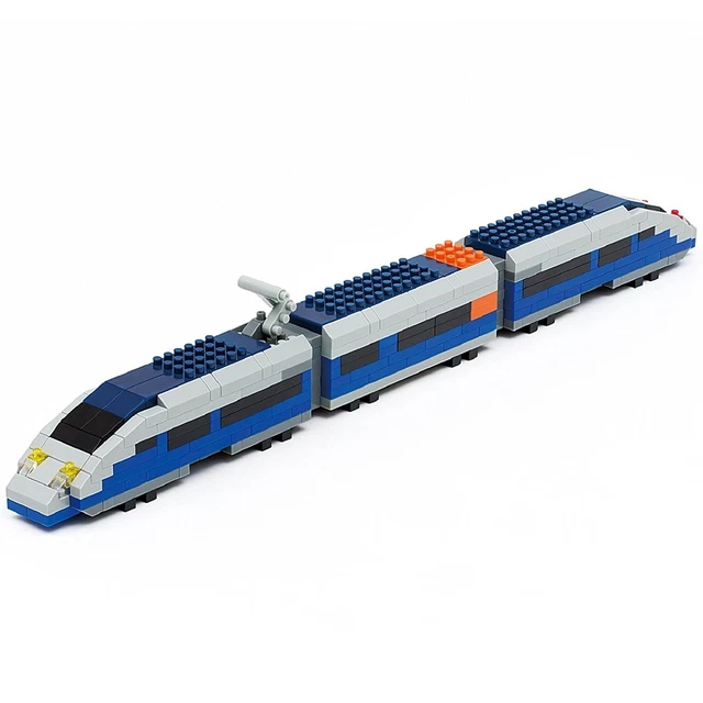 Kawada Nanoblock NBM-023 Animals Deluxe Edition : Paon (600 Pièces), Neuf