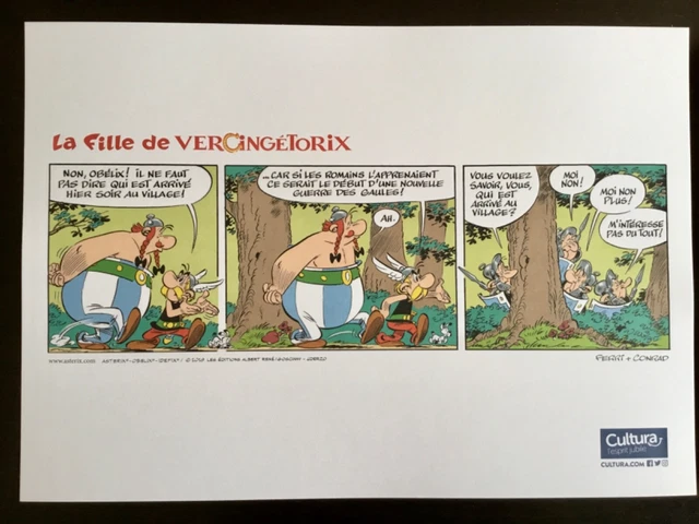 Vercing LA FILLE DE Vercingétorix (Astérix et Obélix) - Ex-libris de Ferri et ...
