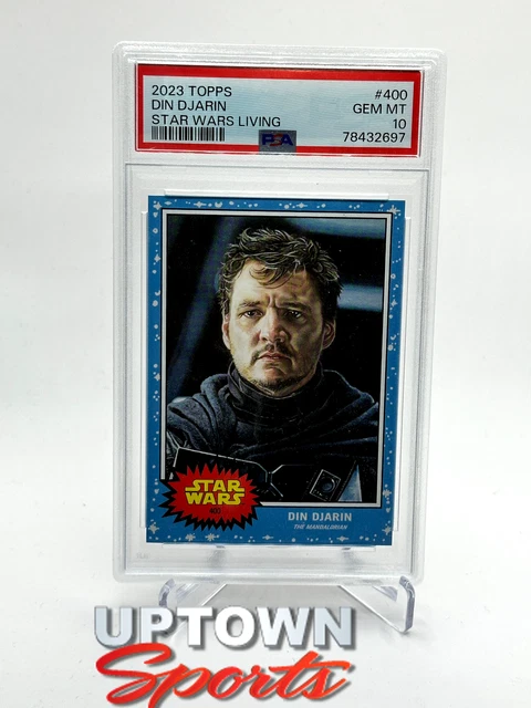 2023 Topps Star Wars Living Set Din Djarin #400 PSA 10 Gem Mint The Mandalorian
