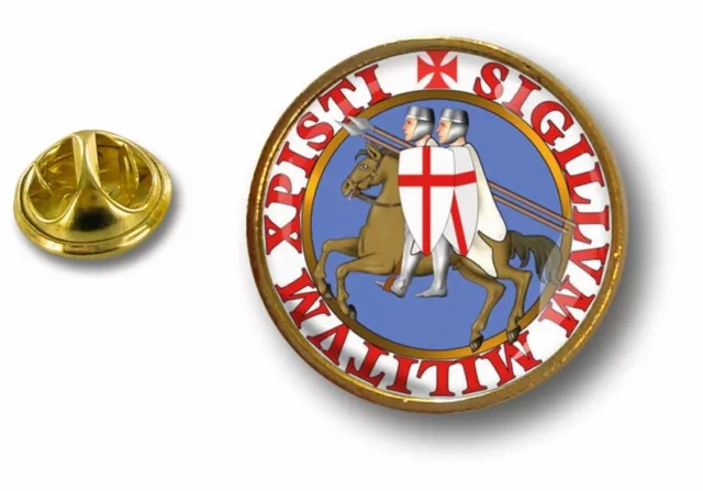 pins pin badge pin's metal drapeau templier knights templar croix de malte r2