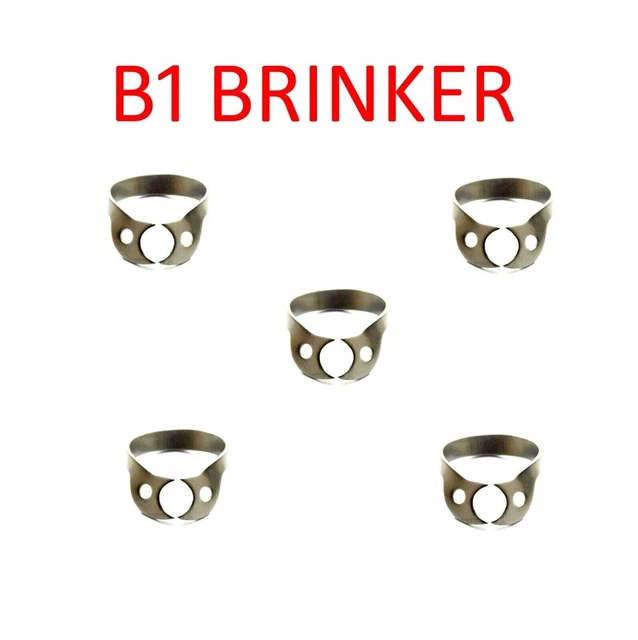 5 Pcs Dental Rubber Dam Clamps B1 Brinker Endodontic Clamp Surgical New Instrume