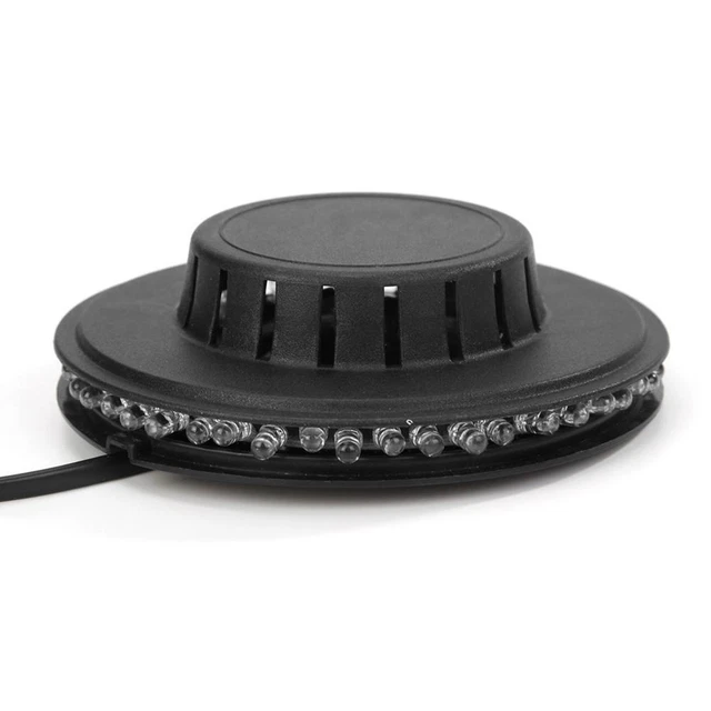 Luce palcoscenico 48 LED RGB colorata rotante KTV party DJ lampada effetto discoteca (EU)