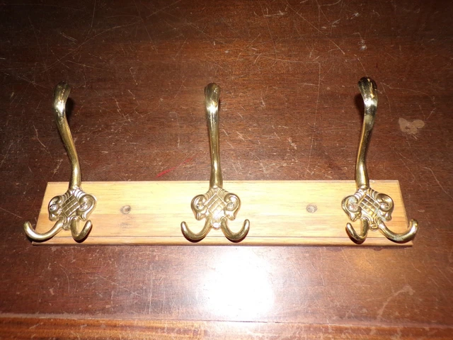 Porte-manteaux design en laiton, métal et bois | Retrouvez la collection ici