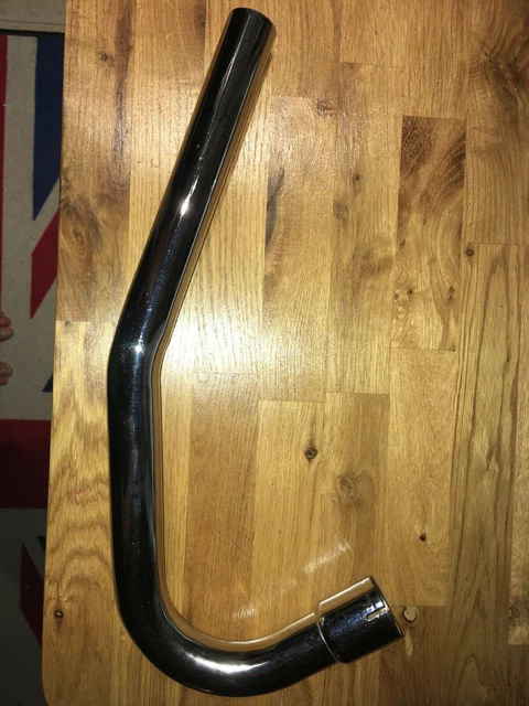 Tubo di scarico cromato inutilizzato per Zundapp KS 32 mm/36 mm
