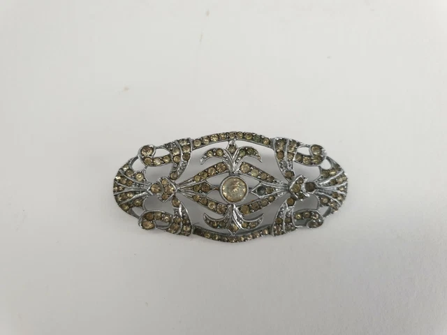 BROCHE ART NOUVEAU 1900 avec tête de femme masque brooch modern style EUR 89,00 - FR