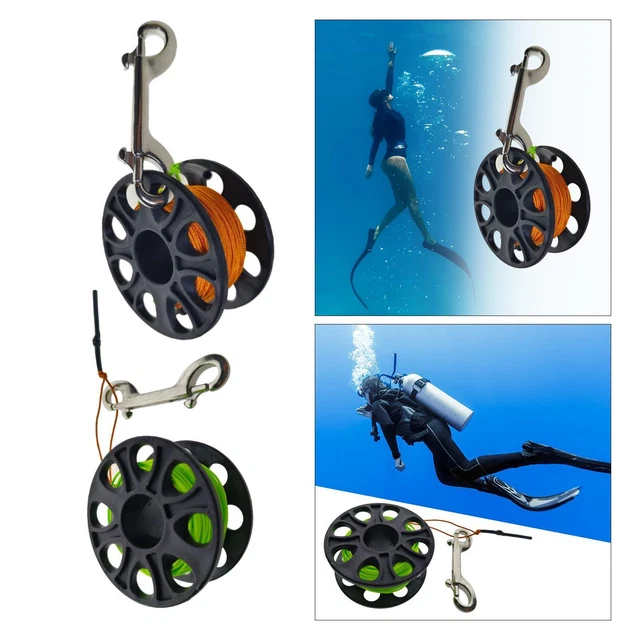 Diving Finger Spool Diving Finger Reel per Cave Dive Snorkeling Scuba Diving