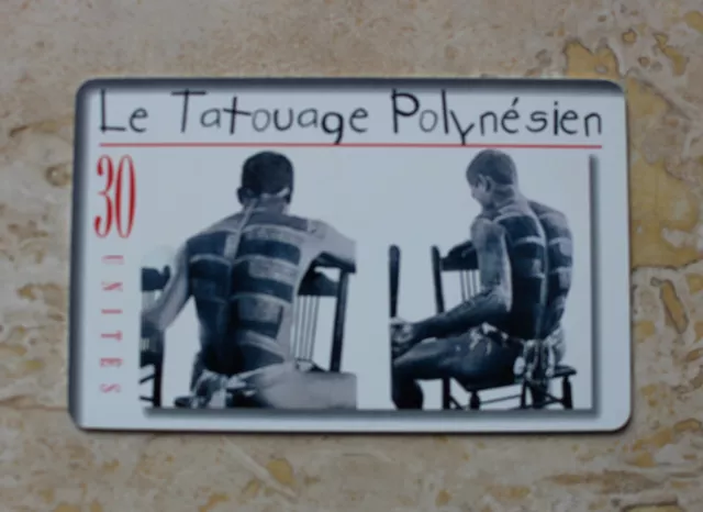 Telecarte Polynesie Francaise Pf91  Tatouage Tino