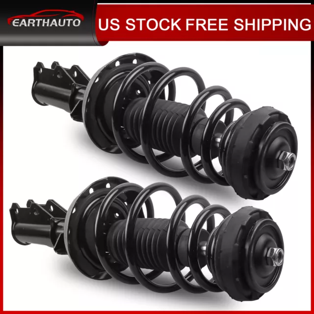 2PCS Front Shock Absorbers Complete Struts&Coil Springs for 11-16 Buick LaCrosse