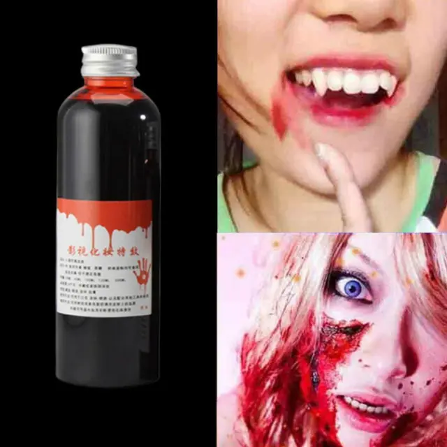 30ml Halloween Realistic Fake Blood Cosplay Props Makeup Plasma B0 Honey V0V9