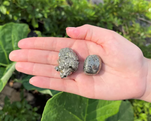 Rough Natural + Tumbled Stone Set: You Choose (Raw Gem Crystal Healing Rock)