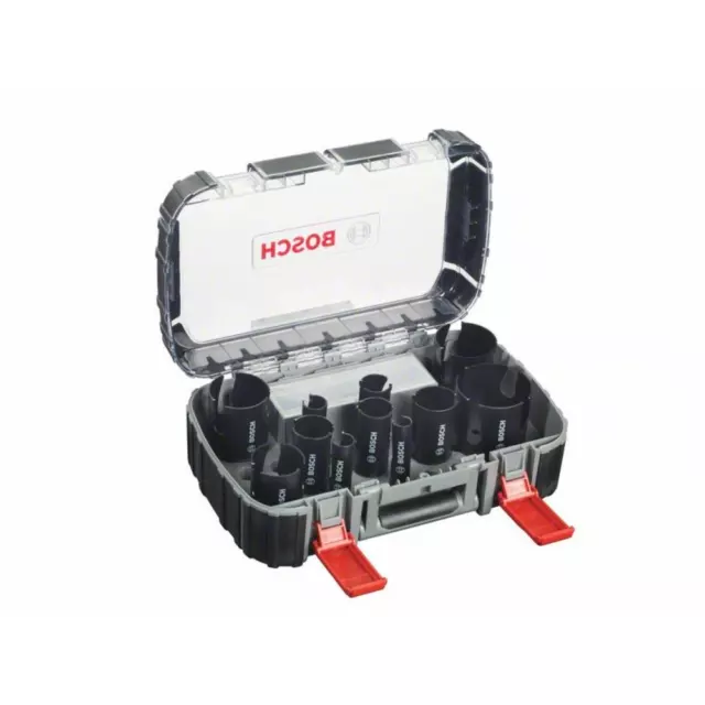 BOSCH 15 tlg, Lochsägen-Set Universal Multi Construction