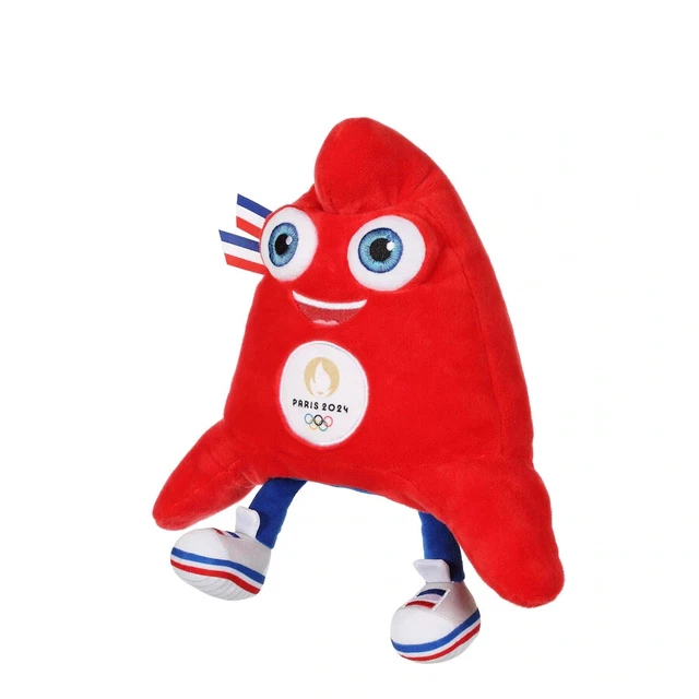 PARIS 2024 OLYMPICS Logo Phryges Mascot 15cm Official Plush Toy 32.14