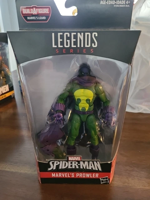 Spider-Man Hasbro Marvel F3695, Legends Series 15 cm Marvel's Hammerhead Action Figure Toy, Includes 3 Accessories: 2 Alternate Hands, 1 Baseball Bat, Cranberry