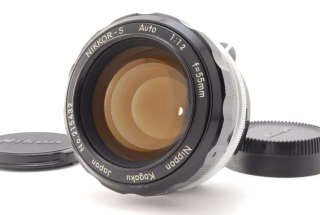 [NEAR MINT+++] Nikon Non Ai NIKKOR-S Auto 55mm f/1.2 MF Lens From JAPAN