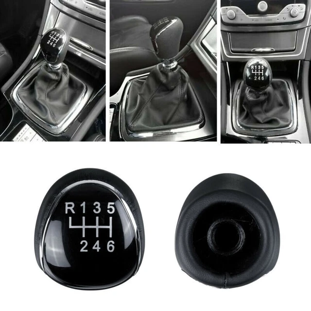 Pommeau de levier de vitesse en cuir synthtique noir pour Audi A3 S3 8P pices de rechange intrieures couleurs multiples LARGEIGHT - Auto Pommeau de levier de vitesse en cuir synthtique noir pour Audi A3 S3 8P pices de rechange intrieures couleurs multiples LARGEIGHT - Auto