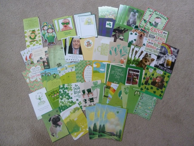 NEW Unused EASTER and or St. Patrick's Day Greeting Card ***YOU CHOOSE Hallmark