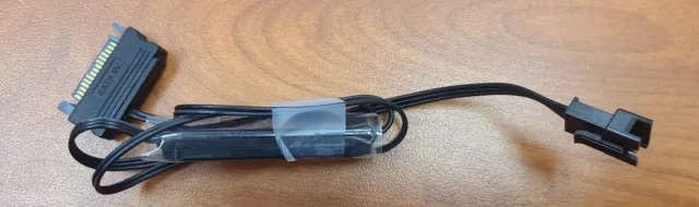 3 Pin Male to SATA RGB LED Power Switch Dimmer Cable