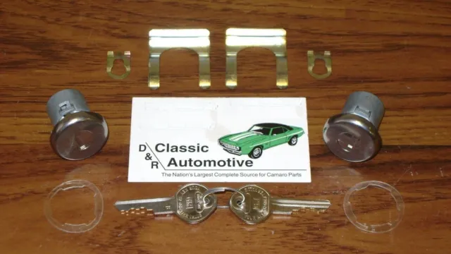 Door Lock Set 10pc Kit Camaro Chevelle Nova Corvette Impala Pickup locks InStock
