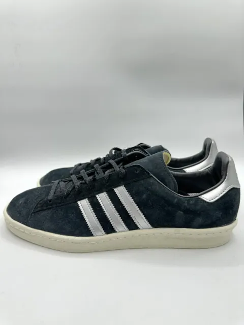 Adidas Men’s Campus 80s Originals Size 11 Black White | GX7330 |