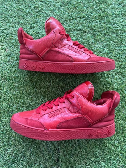 LOUIS VUITTON DON X Kanye West Red Lv Us 11 Jasper Rare Sneakers